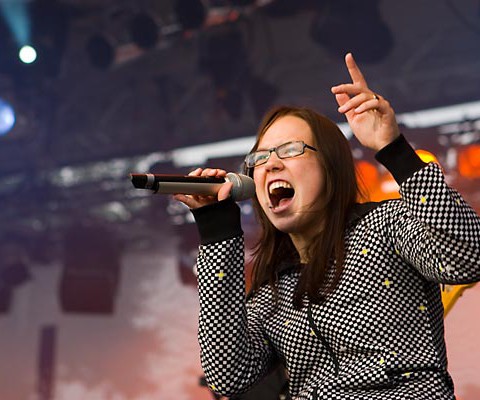 Stefanie Heinzmann, 24.06.2008, Kiel, NDR-Bühne