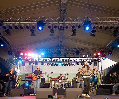 Stefanie Heinzmann, 24.06.2008, Kiel, NDR-Bühne