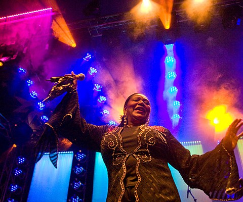 Boney M. feat. Liz Mitchell, 19.06.2009, Kiel, Kieler Woche Musikzelt