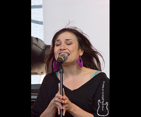 Stefanie Heinzmann, 23.06.2009, Kiel, Unser Norden-Bühne