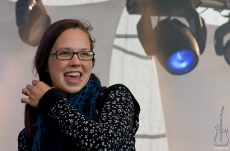 Stefanie Heinzmann, 23.06.2009, Kiel, Unser Norden-Bühne