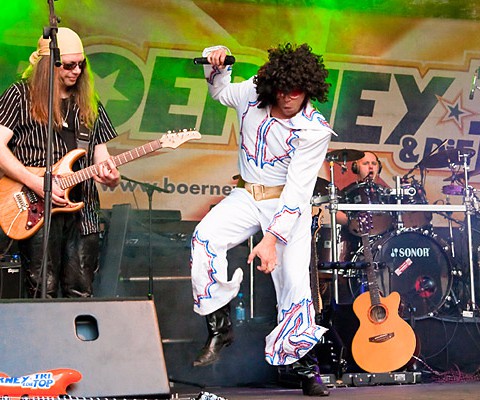 Boerney and The TriTops, 22.06.2010, Kiel, Lübzer-Park-Bühne