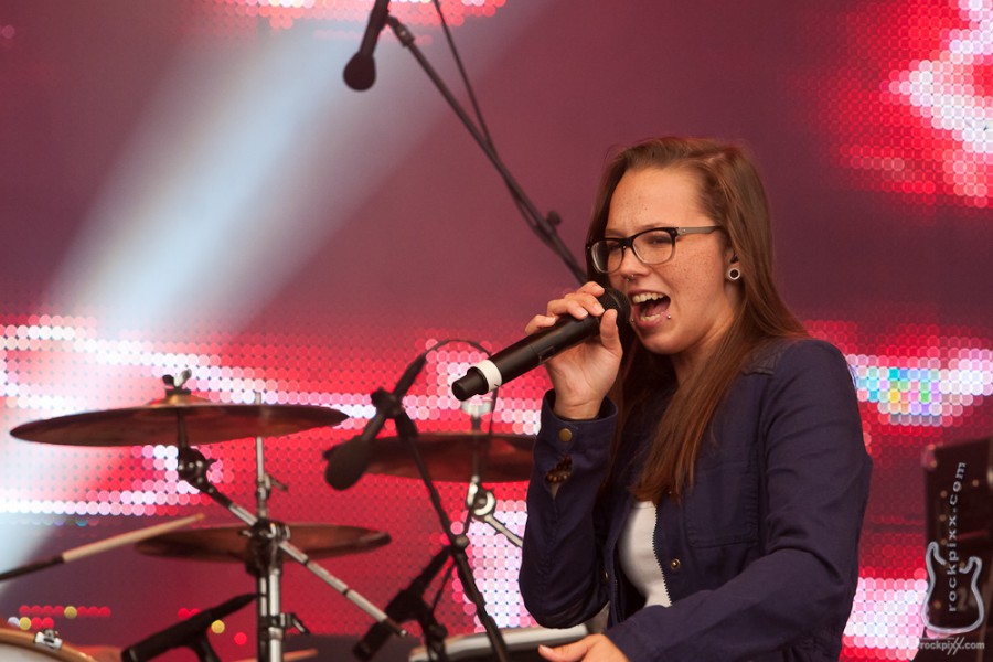 Stefanie Heinzmann, 20.06.2012, Kiel, NDR-Bühne