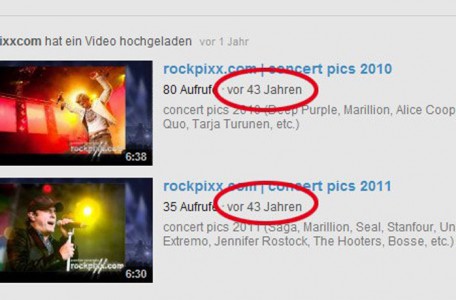 rockpixx.com auf YouTube