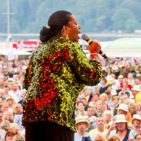 Boney M. feat. Liz Mitchell, 05.07.2014, Radio NORA Sommer Open Air, Südstrand, Eckernförde