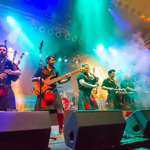 Red Hot Chillli Pipers, 20.06.2015, Kieler Woche Musikzelt, Kiel