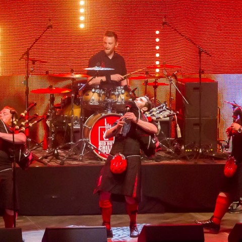 Red Hot Chillli Pipers, 20.06.2015, Kieler Woche Musikzelt, Kiel