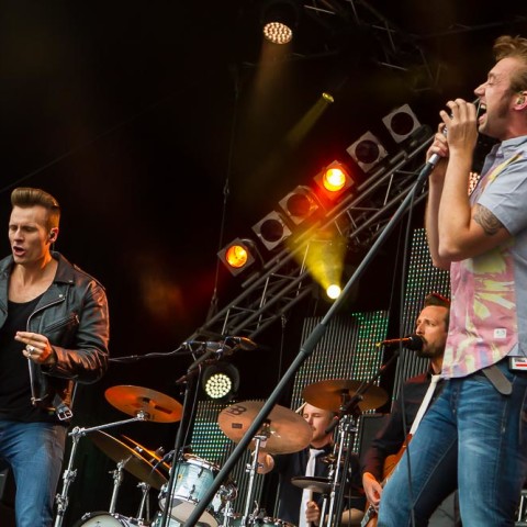 The Baseballs, 26.06.2015, Hörn-Bühne, Kiel