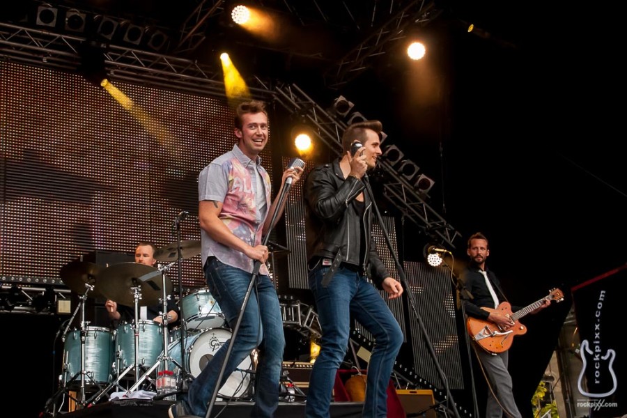 The Baseballs, 26.06.2015, Hörn-Bühne, Kiel